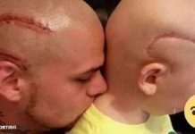 ¿Recuerdan al padre que se tatuó la cicatriz de su hijo para apoyarlo? Recibió una noticia que lo ha dejado devastado… te hará llorar !